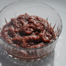 Balsamic Rhubarb and Onion Ketchup