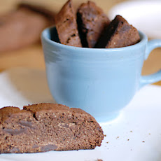 Double Chocolate Mocha Biscotti