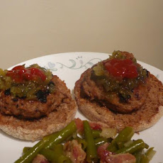 Peanut Butter Turkey Burgers