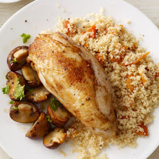 Chicken and Mushrooms With Couscous