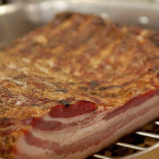 Hot-Smoked Cured Bacon