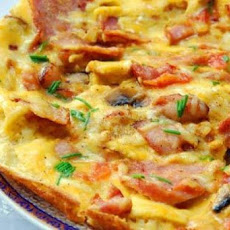 Crispy Bacon and Sweet Onion Omelet