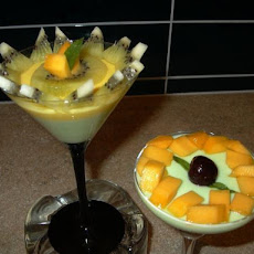 Yoghurt and Mango Mousse