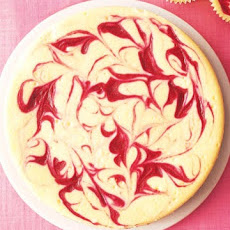Raspberry-Swirl Cheesecake