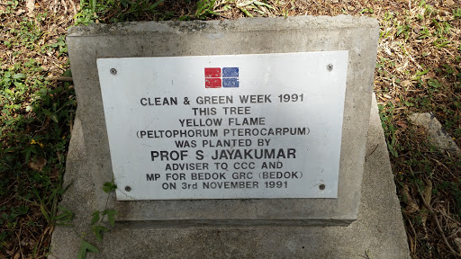 Bedok Clean and Green sign