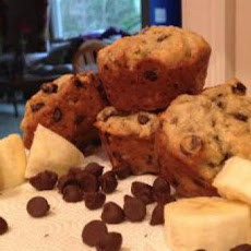 Miss Cindi's Banana-Chocolate Chip Muffins