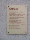 Info Schild Rathaus Ittersbach 