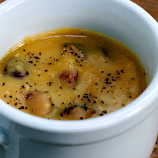 Slow Cooker Split Pea Soup with Chorizo