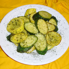 Dill and Butter Squash