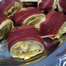 Johnny Jalapeno's Mexican Bacon and Cheese Hors D'oeuvres