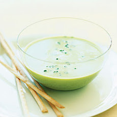 Chilled Sugar Snap Pea Soup