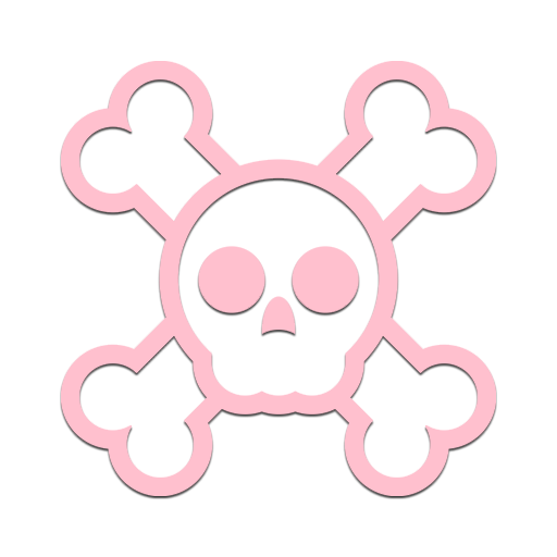 APW Themes: Light Pink Skull LOGO-APP點子