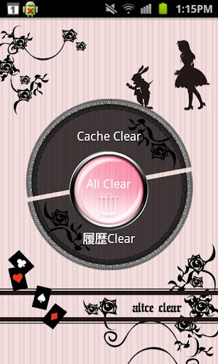 Alice Clear -Cache and History