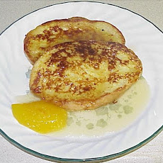 Overnight Peaches & Cream French Toast