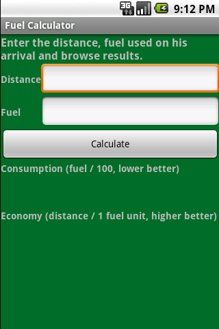 Fuel Calculator