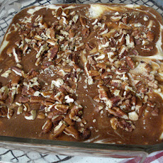 German Chocolate Cream Cheese Brownies