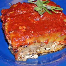 Yellow Squash , Eggplant and Feta Casserole