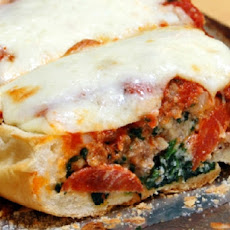 Meaty French Bread Pizza