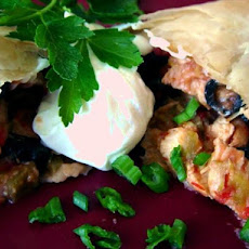 Mexican Chicken in Phyllo