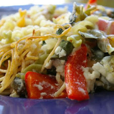 Baked Pasta With Spinach, Ricotta, and Prosciutto