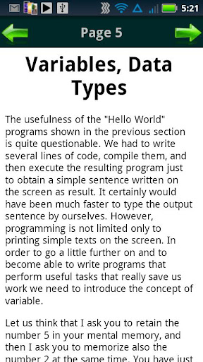 learn-c for android screenshot
