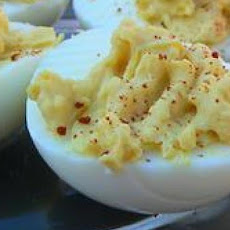 Garlic Deviled Eggs