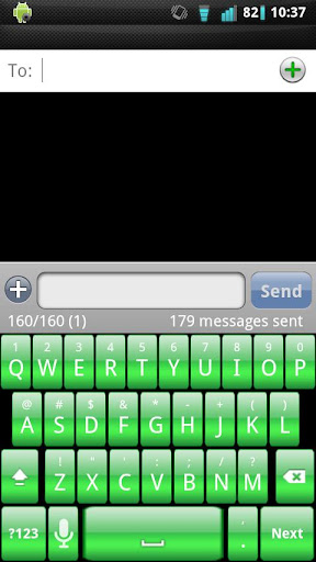 Green Gloss Keyboard Skin