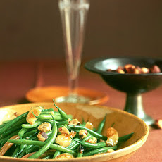 Haricots Verts with Hazelnuts