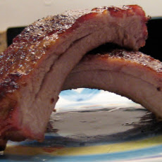 Autumn Ribs with Cranberry Cider Glaze