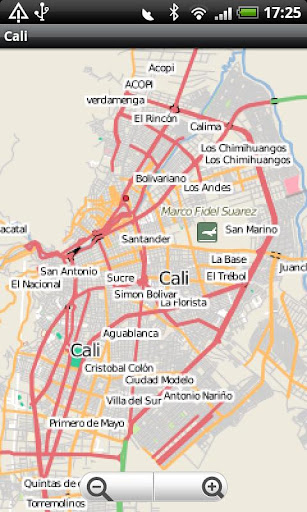 Cali Street Map