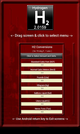 Hydrogen Unit Calculator