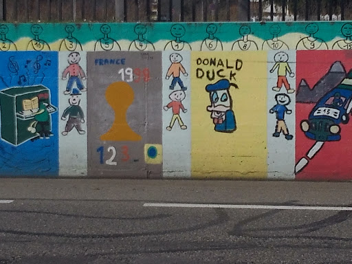 Mural Donald Duck
