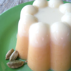 Cardamom Pumpkin Panna Cotta with Cognac