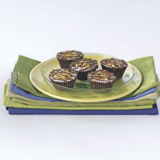 Chocolate Cups with Ice Cream and Peanuts