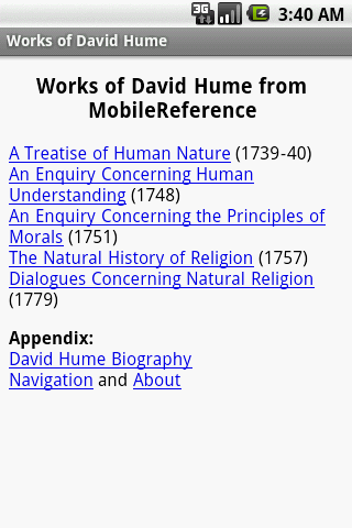 Works of David Hume