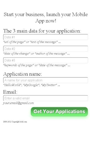 Create a Mobile Application