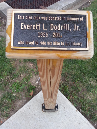 Everett L. Dodrill, Jr. Commemorative Bike Rack