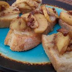 Toasted Apple-Pecan Brie Sandwiches