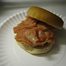 Kathy's BBQ Ham Sandwich