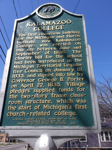 Kalamazoo College's First Building