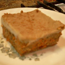 Carrot & Orange Cake With Cashew Cream Icing