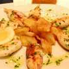 Grilled Calamari with Lemon Butter Sauce