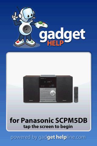 Panasonic SCPM5DP- Gadget Help