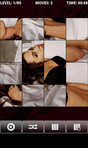 hot-angelina-jolie-puzzlebox for android screenshot