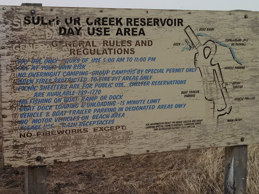 Sulphur Creek Reservoir Day Use Area