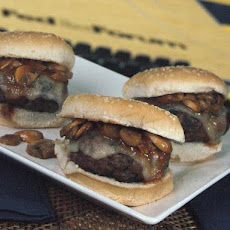 Swiss and Mushroom BBQ Burger