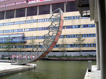 Incredible Rolling Bridge in London