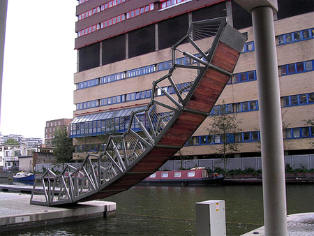 Incredible Rolling Bridge in London