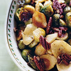 Brussels Sprouts with Parsnips