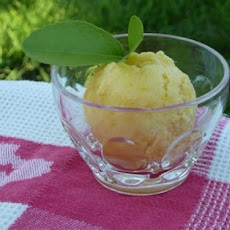 Mango Coconut Sorbet